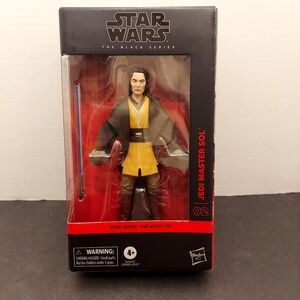 Hasbro Star Wars The Black Series Acolyte Jedi Master Sol 6" Action Figure 02